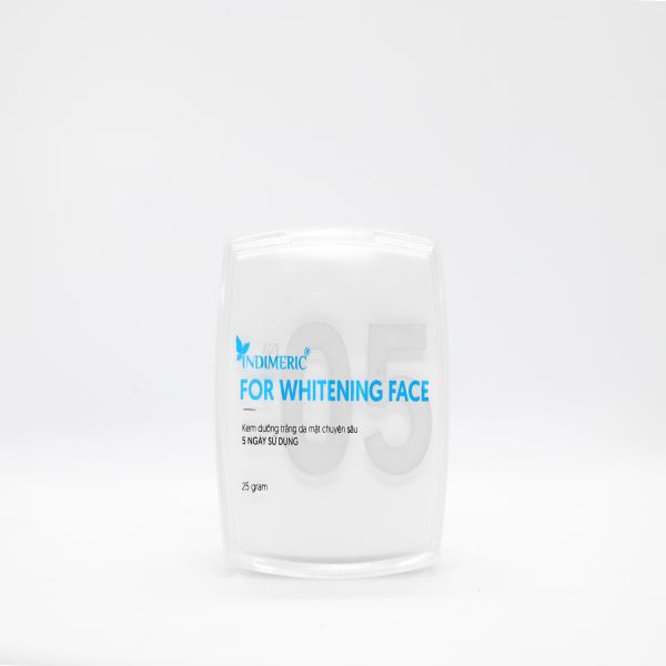 Kem trắng da mặt, cấp ẩm  Indimeric