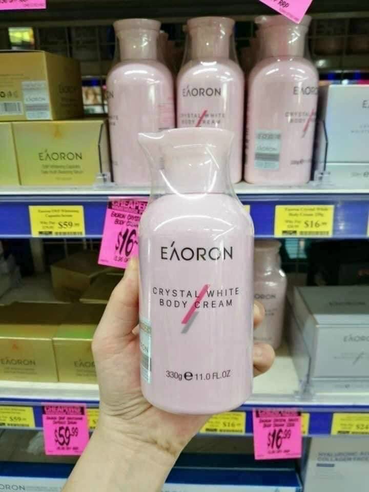 KEM DƯỠNG TRẮNG DA BODY EAORON CRYSTAL WHITE - ÚC