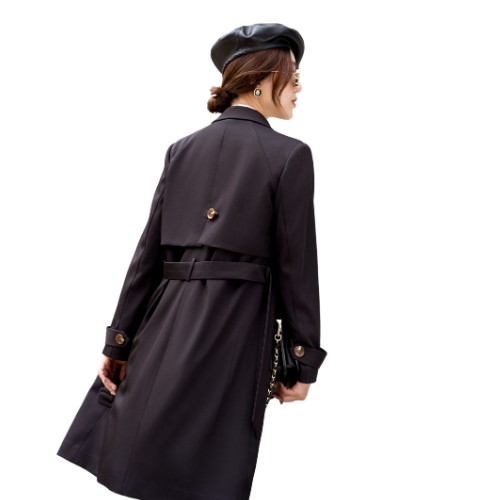 Áo Mangto Dáng Dài Cổ Bẻ Ve - A6820018