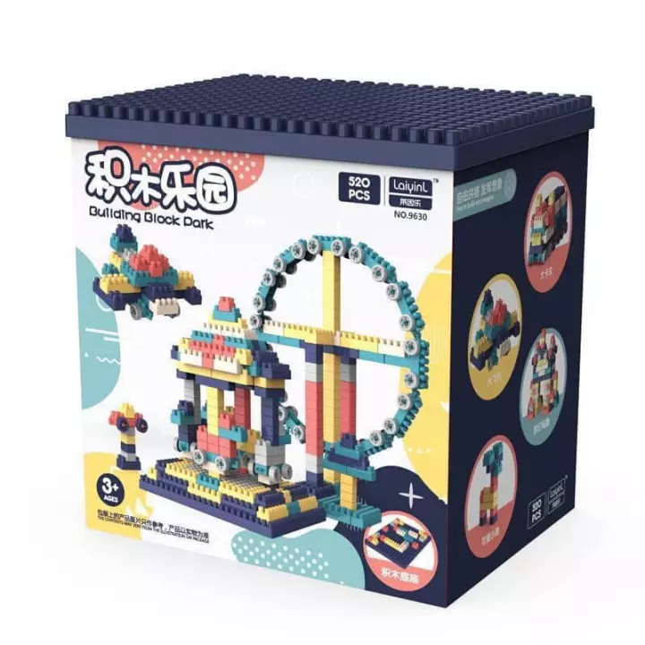 [HCM]BỘ XẾP HÌNH LEGO 520 CHI TIẾT CHO BÉ