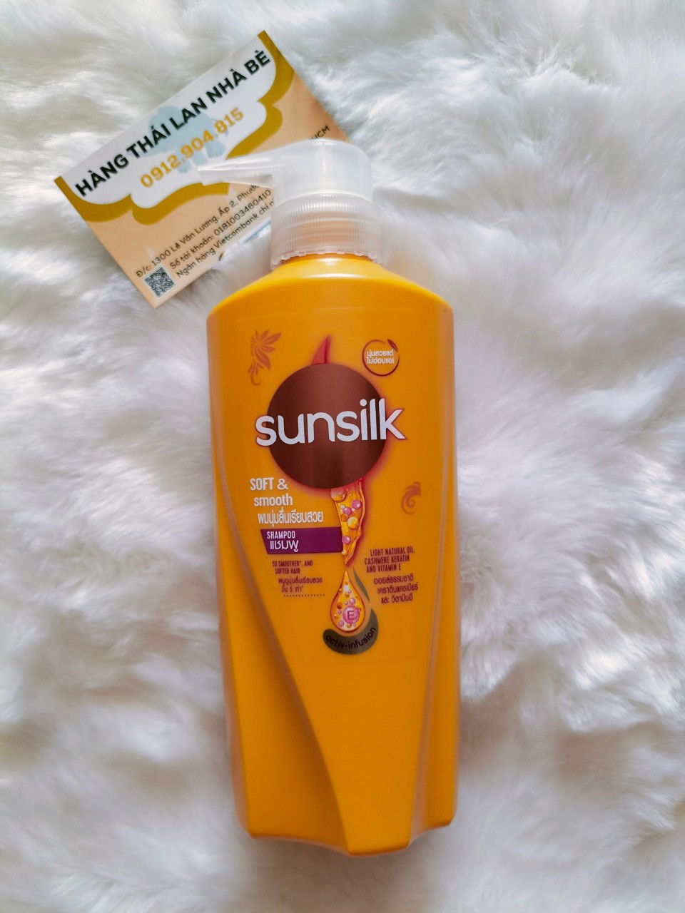[HCM]DẦU GỘI SUNSILK THÁI LAN 350ml - (Sunsilk Thái lan Màu vàng)