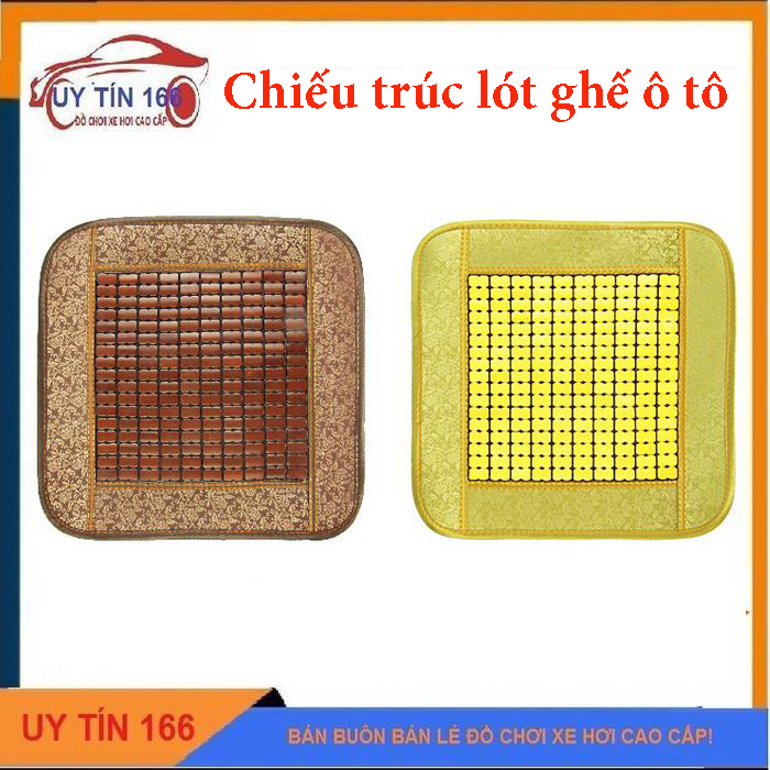 Chiếu trúc lót ghế ô tô, chống ê mỏi, giúp lưu thông mạch máu, phụ kiện ô tô tiện ích, nội thất xe hơi