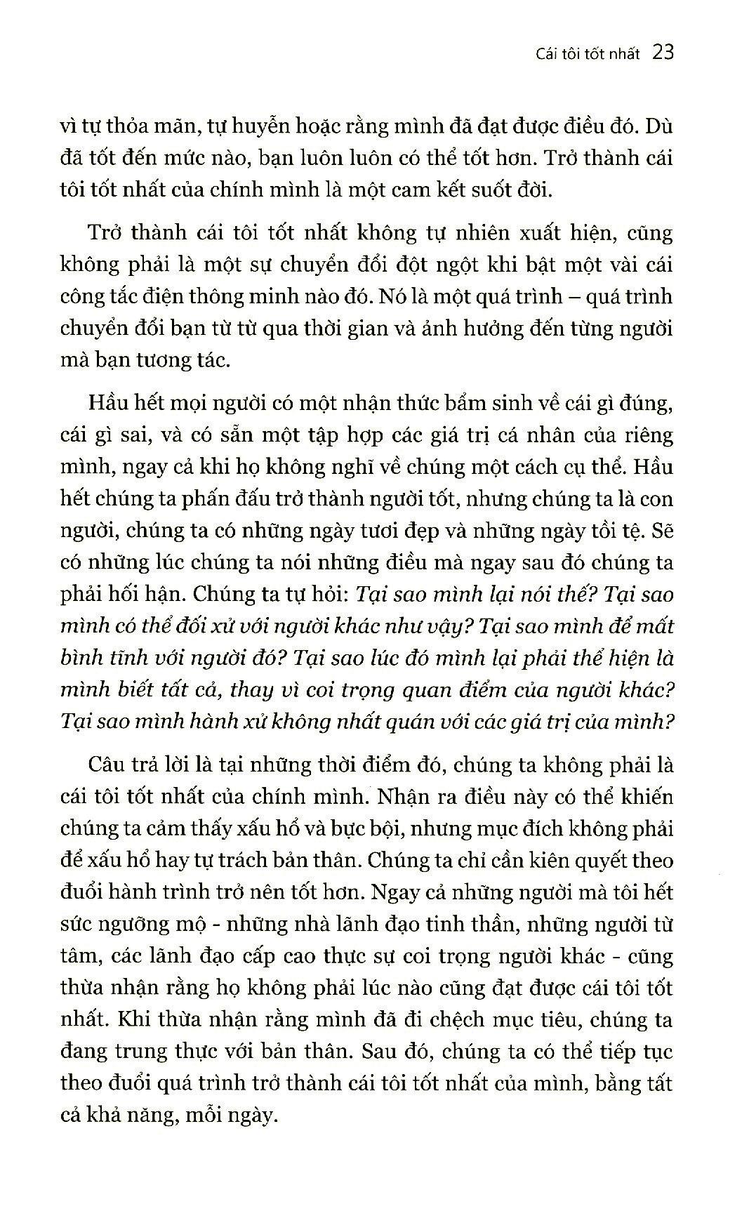 Lãnh Đạo Theo Giá Trị
