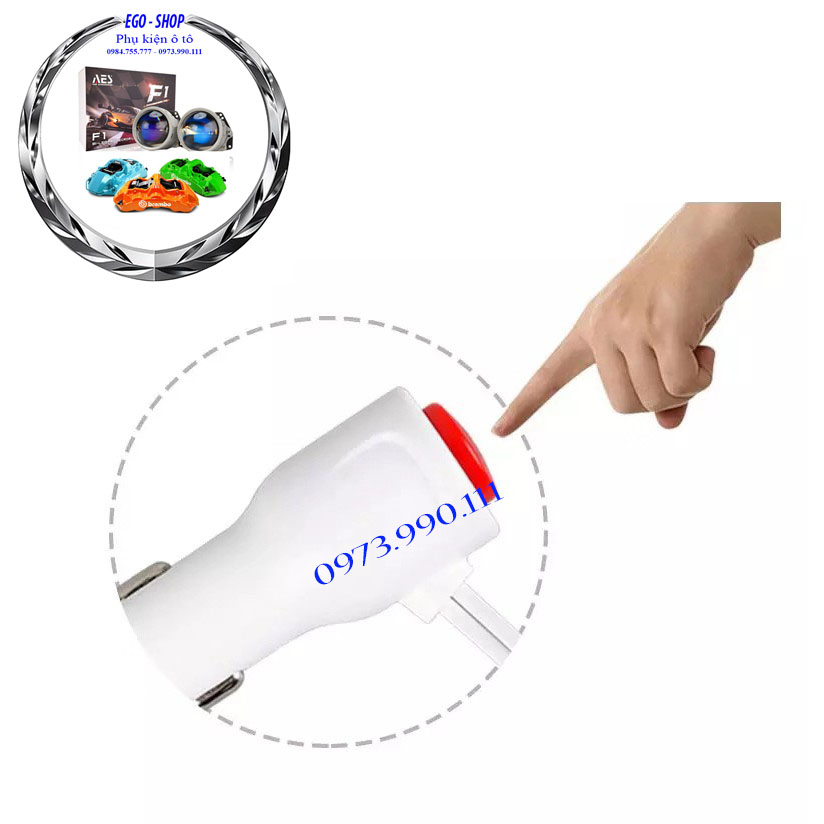 BỘ CHIA TẨU SẠC Ô TÔ 3 LỖ + 2 USB