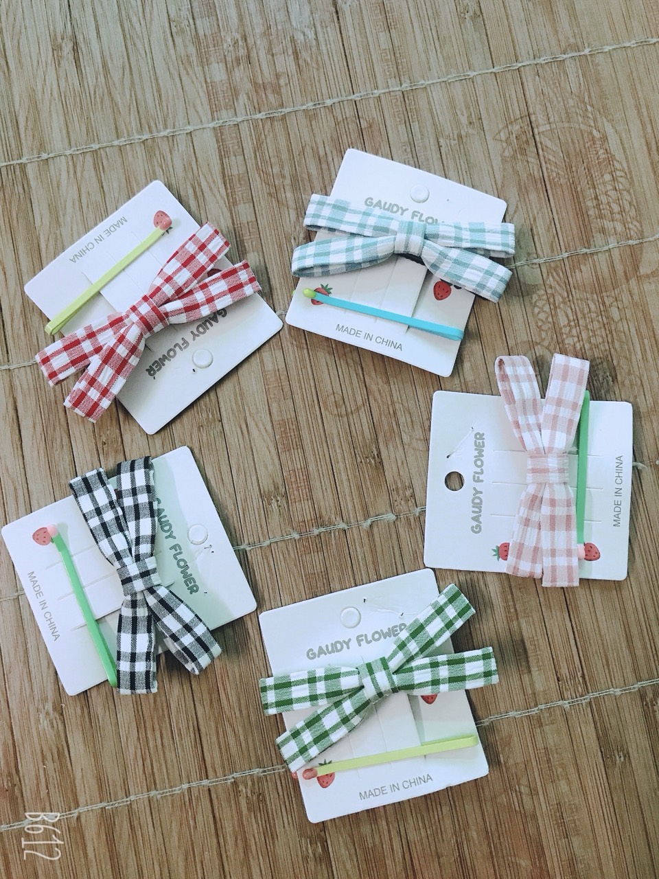 Sét 2 kẹp tóc nơ siêu xinh - phukienteen