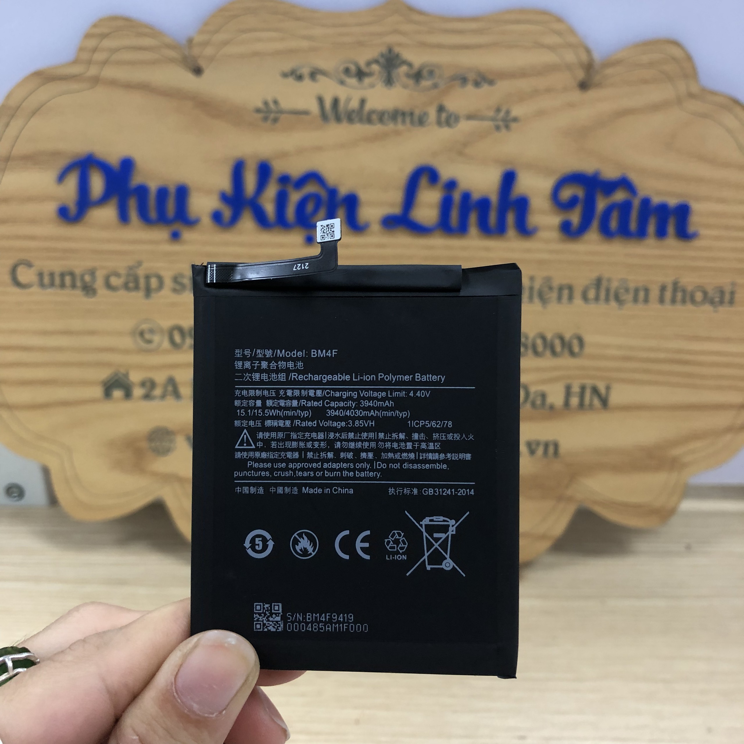 Pin Xiaomi Mi CC9,CC9E, MiA3 BM4F