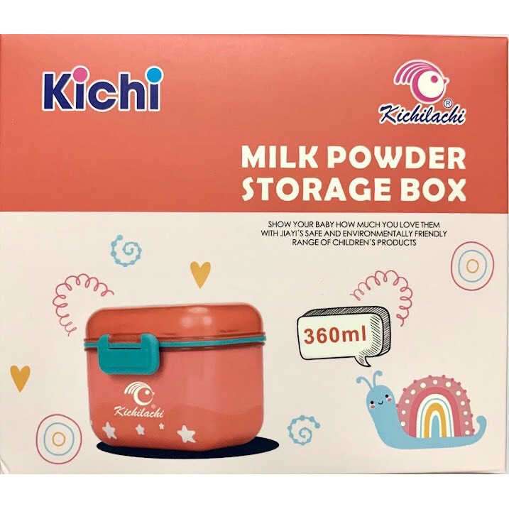 Hộp Đựng Sữa Bột Kèm Thìa Gạt Tiện Dụng, Hộp Đựng Sữa Cho Bé KICHI 360ML - 480ML