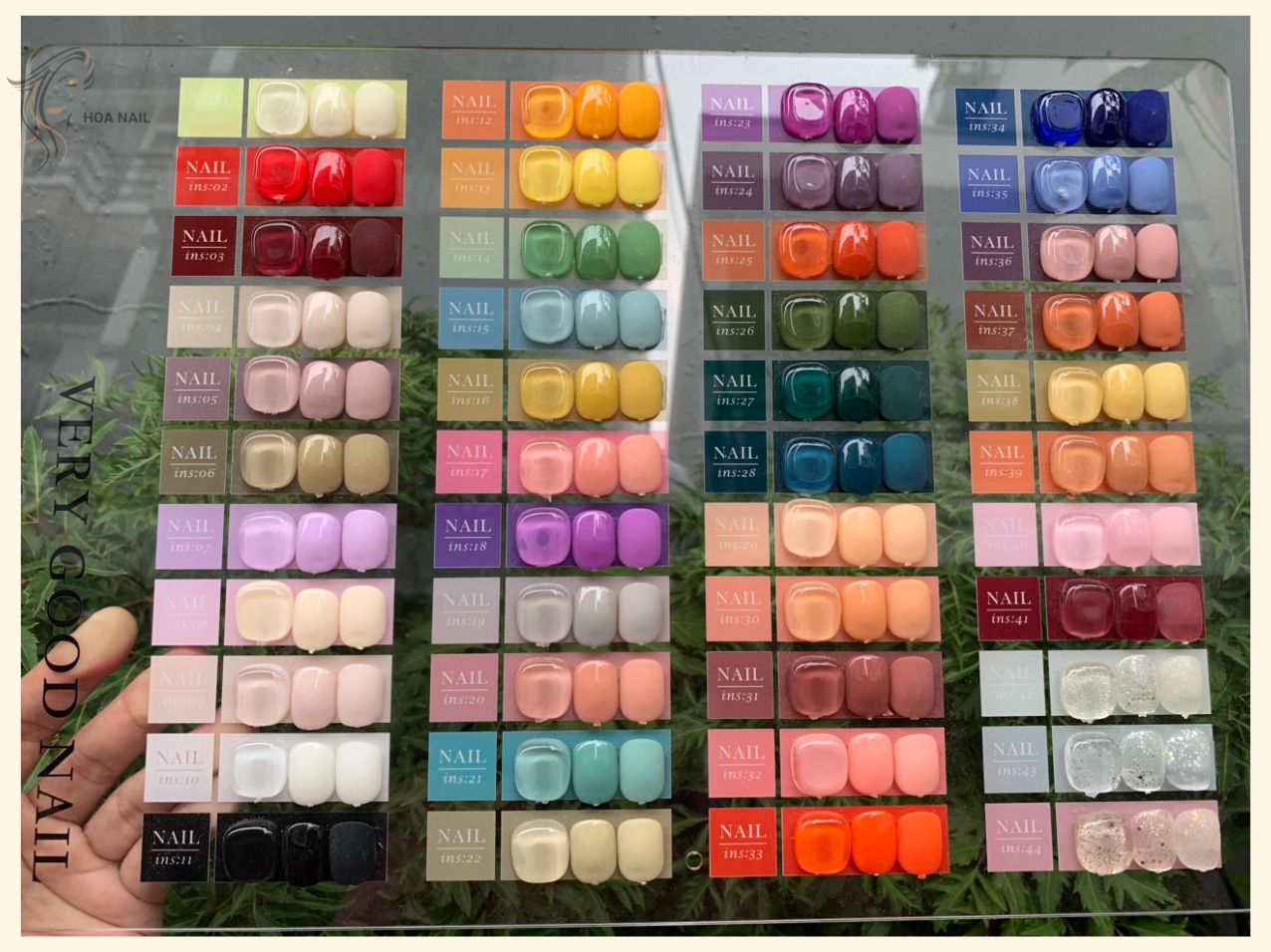 Sơn gel very good nail lẻ 44 màu chai 15ml