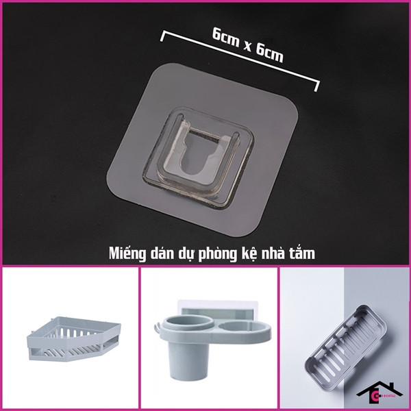 Miếng dán dự phòng chữ u, miếng dán dự phòng đa năng , dán kệ để đồ , kệ góc