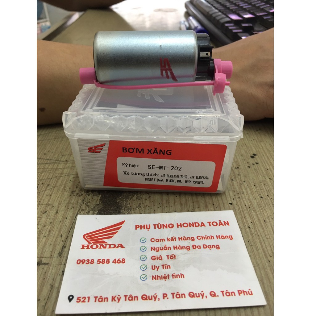 Mô tơ bơm xăng ab 125 honda