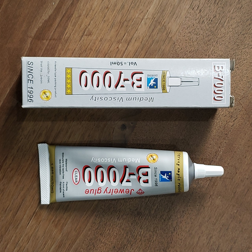 Keo B7000 type vừa 50ml ( màu trong )