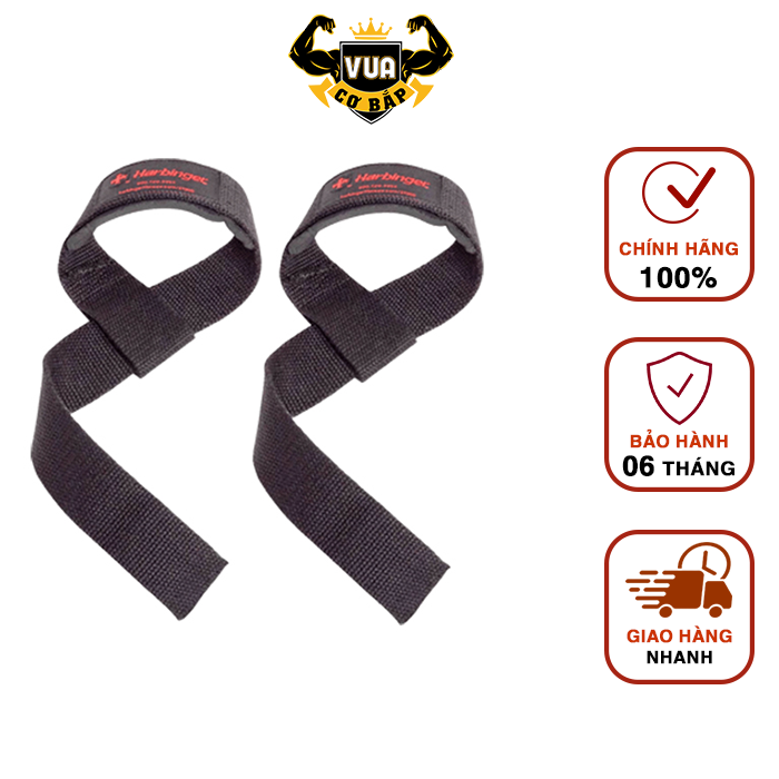 [HCM]Dây Kéo Lưng Tập Gym Harbinger Padded Cotton