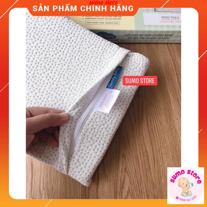gối nằm sợi tre comfy baby