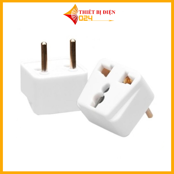Phích chuyển đổi 3 chấu sang 2 chấu 10A