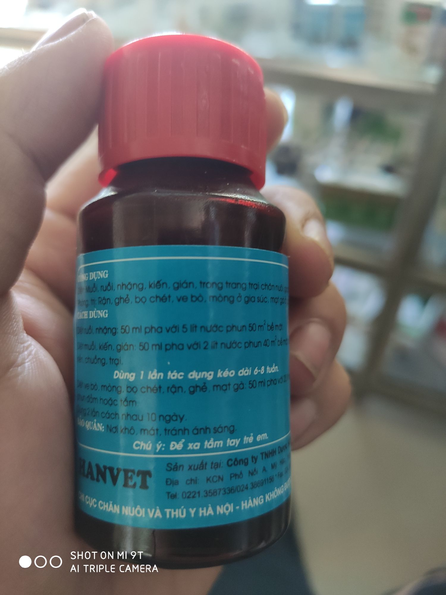 Dung dịch pha nước phun HANTOX-200