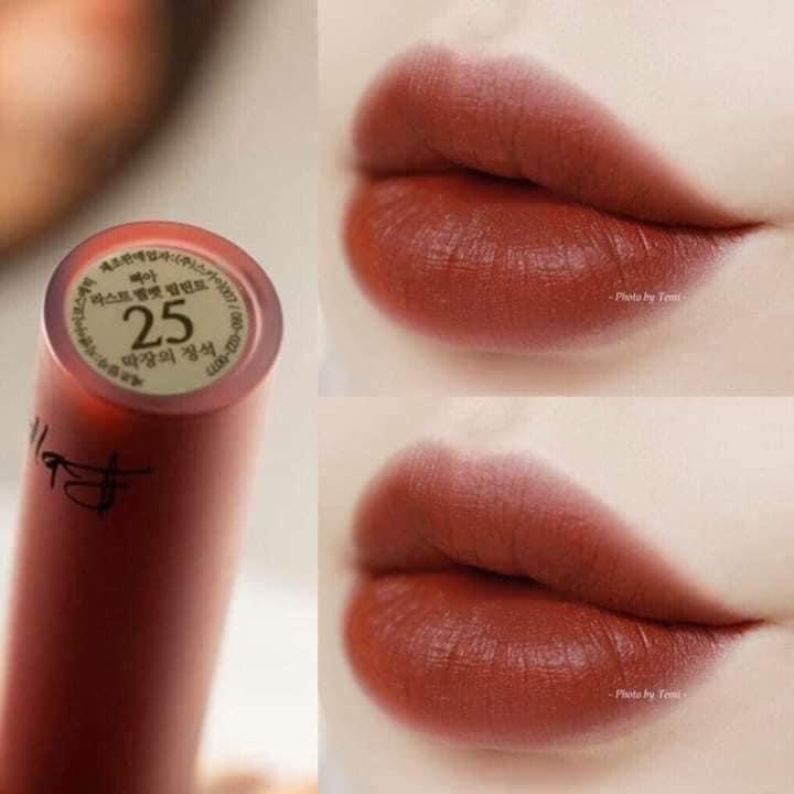 Son Kem Lì Bbia Last Velvet Lip Tint Version 5 - 25 Final Note