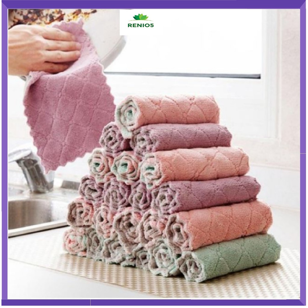 [HCM]KHĂN LAU 2 MẶT SIÊU THẤM SIÊU MỀM MỊN