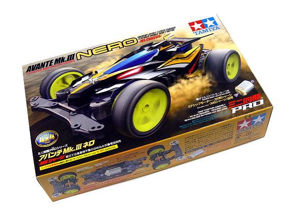 Xe Đua Lắp Ráp Tamiya Mini 4WD Avante MK.III Nero