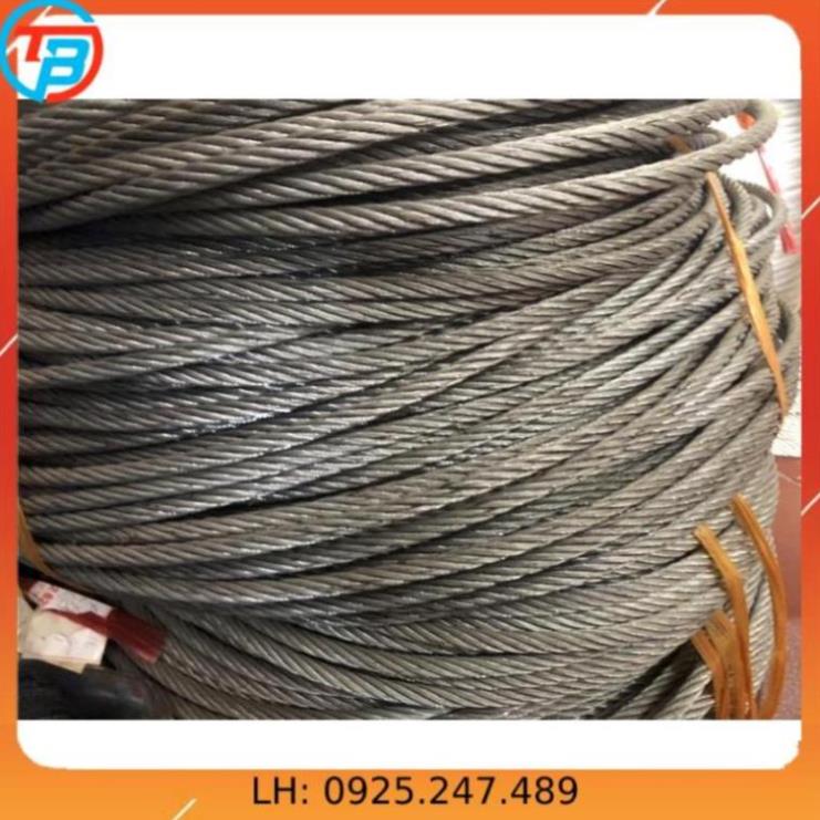 Cáp thép mạ phi 10 mm