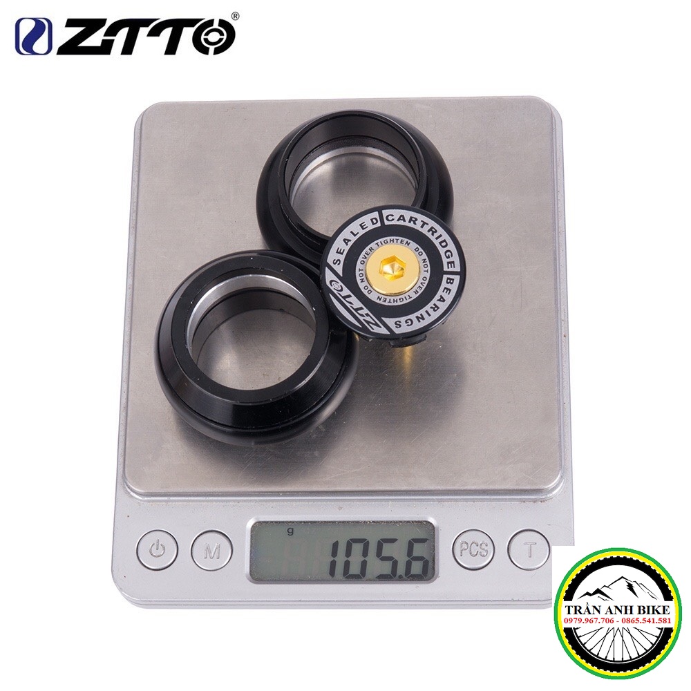 Chén Cổ Bát Phốt Thả Bạc Đạn Xe Đạp ZiTTO 3434S 34mm