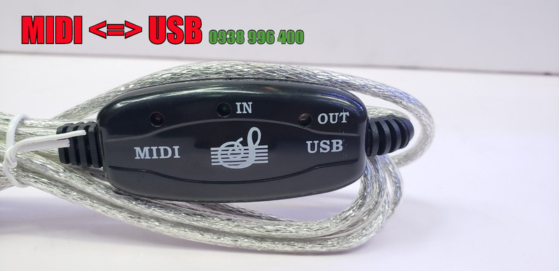 Cáp USB RA MIDI - MIDI to USB