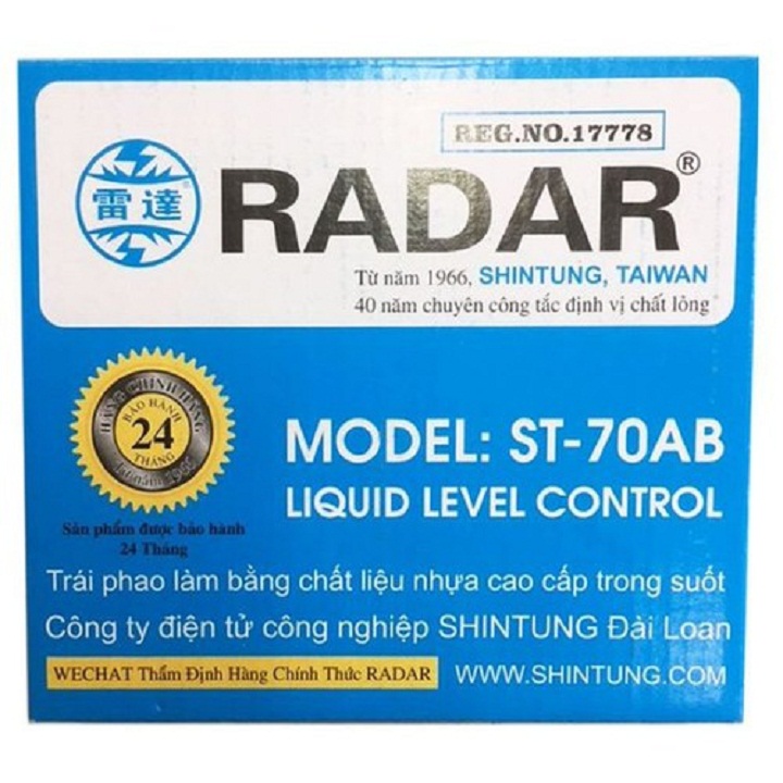 PHAO ĐIỆN RADA CHO BỒN NƯỚC,PHAO ĐIỆN TỰ ĐỘNG