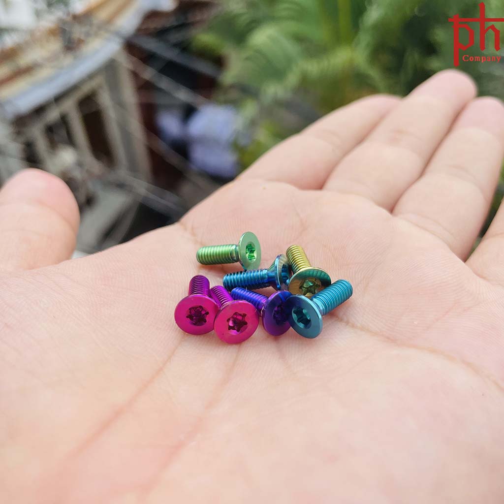 ỐC Nắp Dầu Titan GR5 4li12 Dù Âm