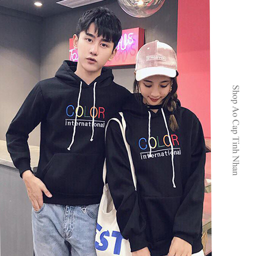 [HCM]Áo nỉ Hoodie đôi (giá 2 áo)