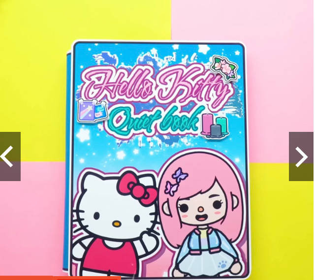 Ngôi nhà búp bê giấy Hello Kitty House