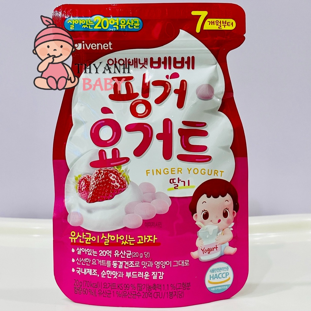 Sữa Chua Khô Ivenet Hàn Quốc Cho Bé