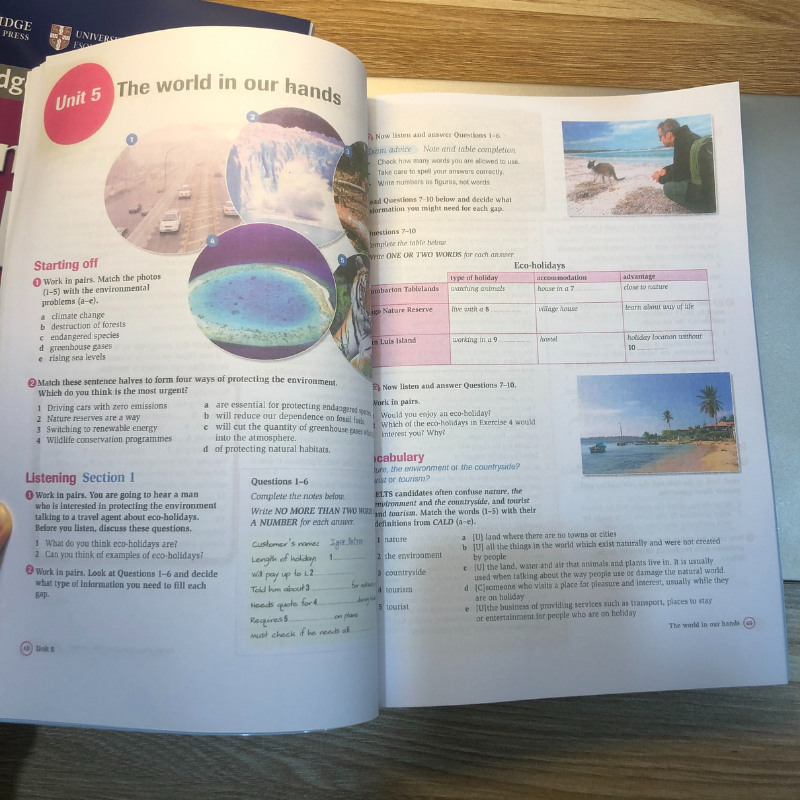 Sách Complete IELTS Bands 5–6.5 Student's Book with Answers (File nghe được gửi qua mail)