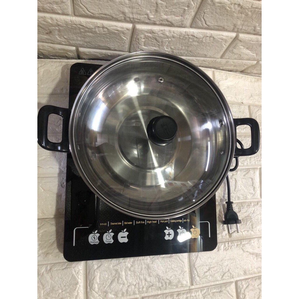 Bếp từ Panasonic cảm ứng - Bếp từ đơn cảm ứng panasonic ( tặng nồi )-cao cấp -( BẢO HÀNH 12 THÁNG )