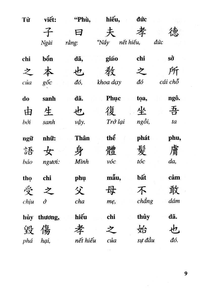 Hiếu Kinh - Khổng Tử