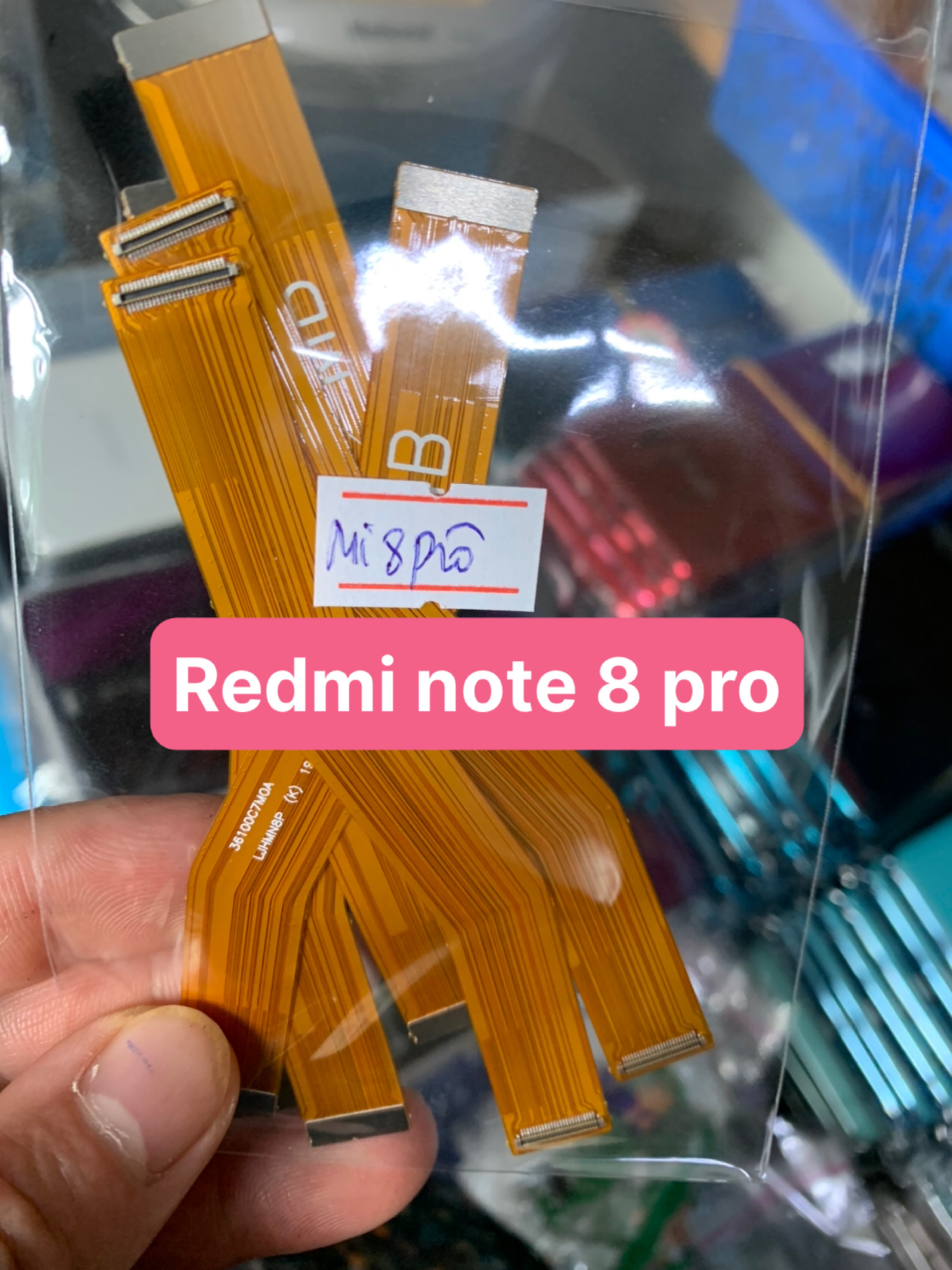 Cáp nối lên main điện thoại xiaomi redmi note 8 pro