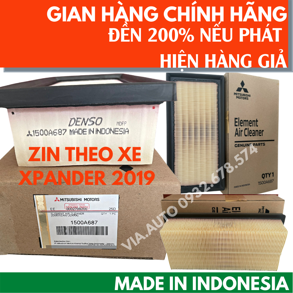 [ZIN THEO XE] Lọc gió động cơ xe Mitsubishi Xpander (2019 - về sau)