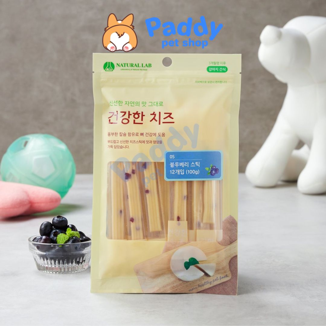 Natural Lab Cheese Stick Dog Treats 100g