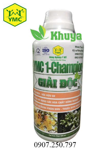 Chế phẩm phân bón Ý MỸ YMC Giải độc 500ml