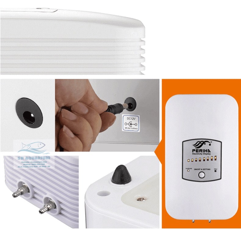[HOÀN TIỀN 10%]MÁY SỦI OXY TÍCH ĐIỆN PERIHA MG-3280