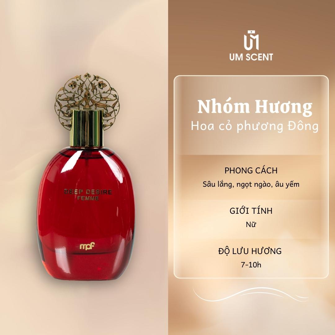 Nước Hoa Nữ Deep Desire 100ml & 10ml