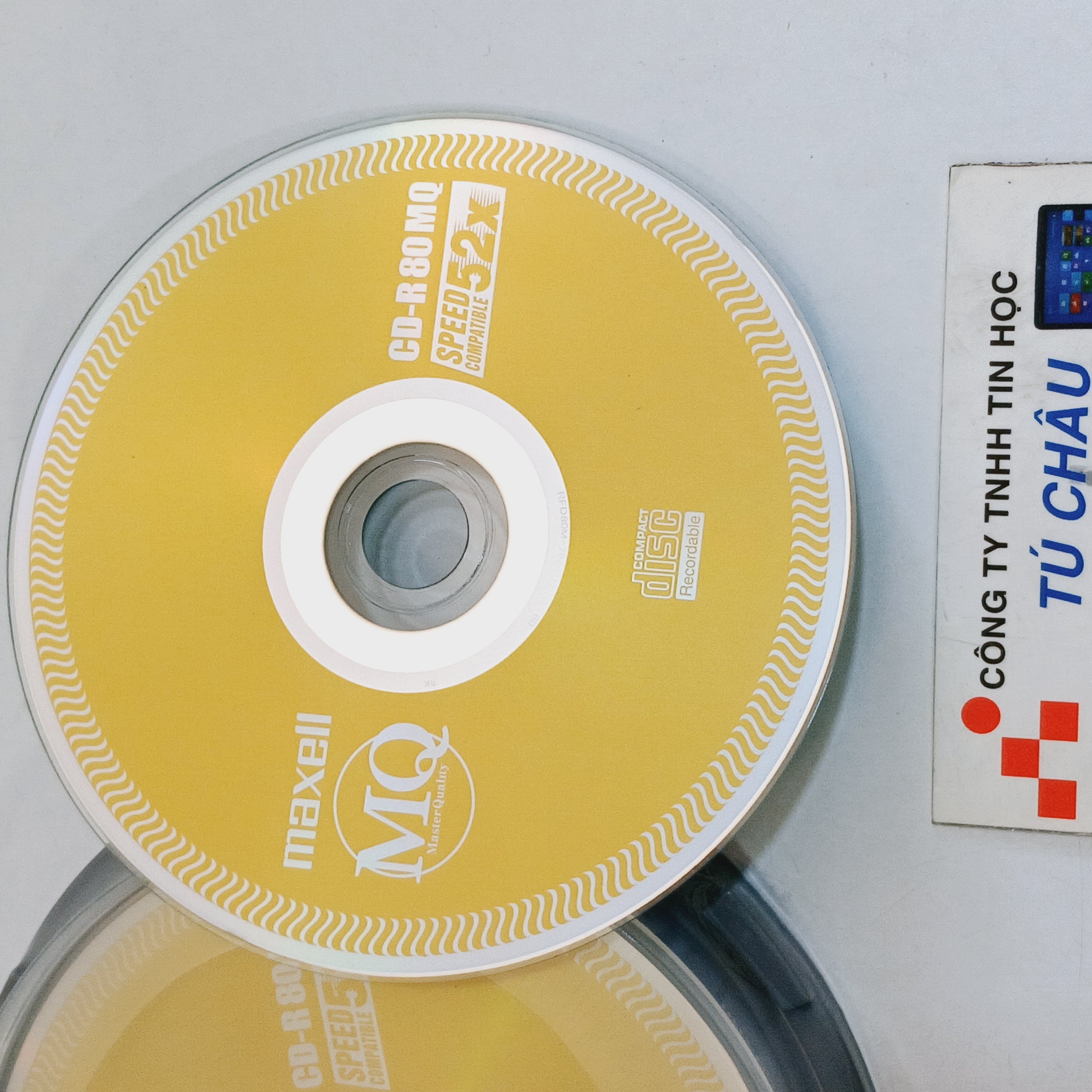 Đĩa CD MAXELL ( Chuẩn CD-R 80MQ Speed Compatible 52X - 700MB - 80MIN) / Giá bán 2 Đĩa