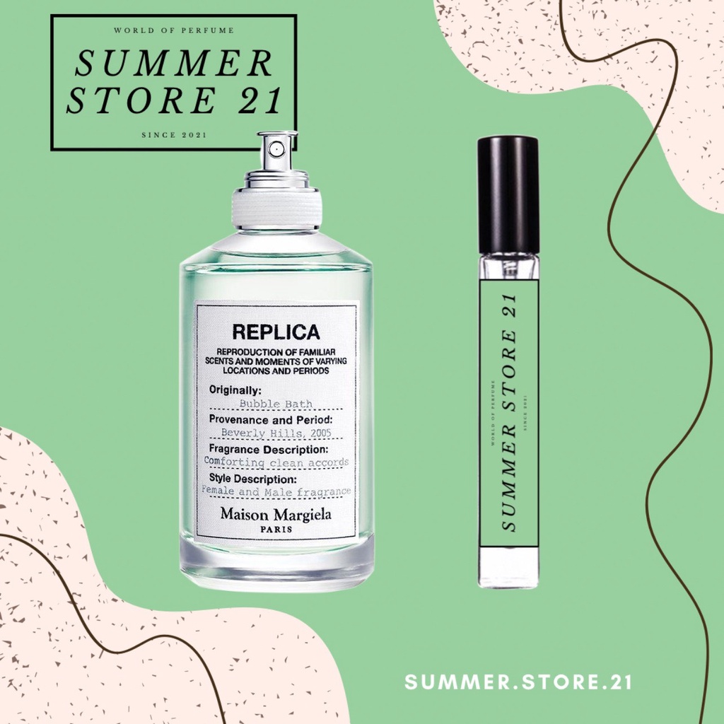 Nước hoa bubble bath eau detoilette - 5𝘮𝘭/10𝘮𝘭
