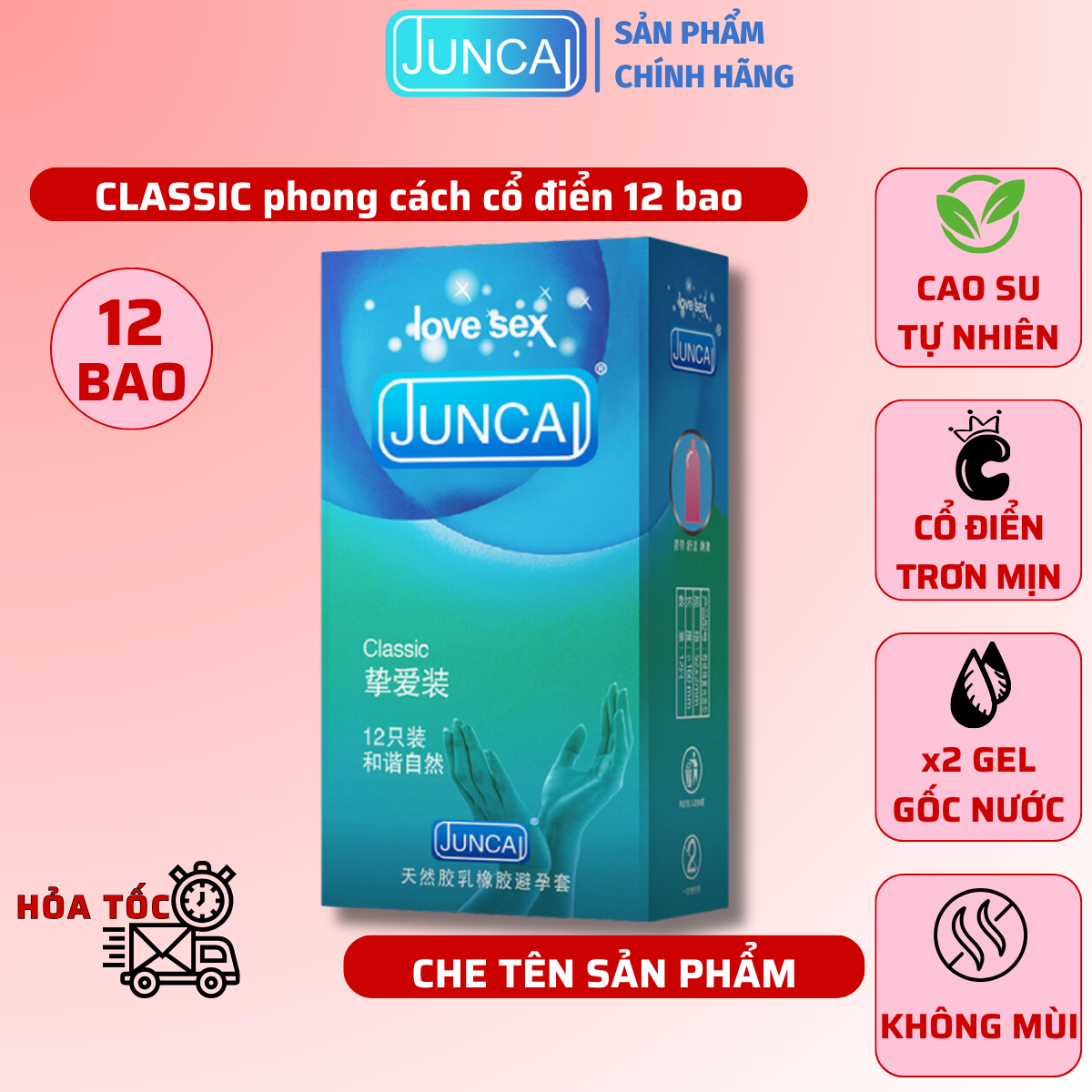 Bao cao su Durex Fetherlite SIÊU MỎNG 12 bao