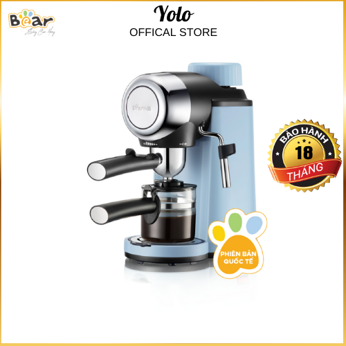 Máy pha cà phê Espresso Bear CF-B02V1 - Hàng chính hãng, Bảo hành 18 tháng, pha cà phê theo phong cách Italy