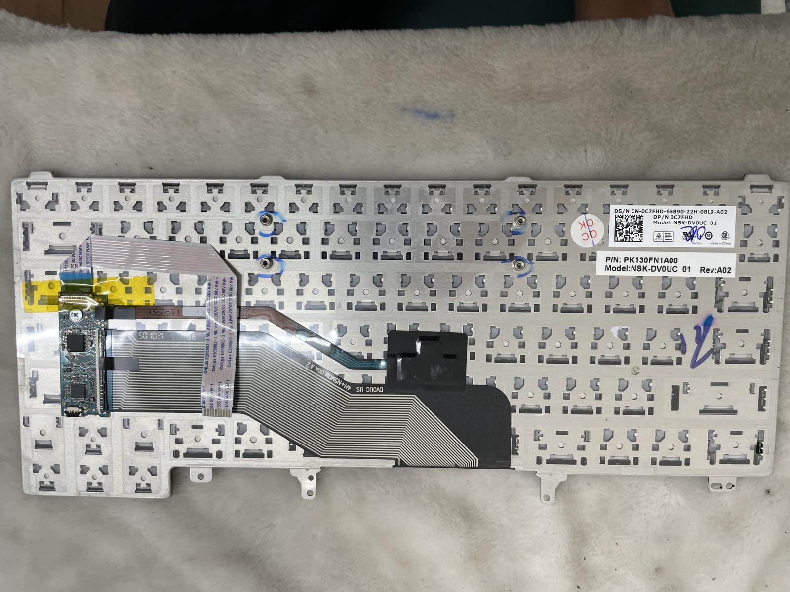 Bàn phím laptop DELL Latitude E6420,E6320 E5420, E6620,E6220,E6430S E5420 E5430 zin  tháo máy