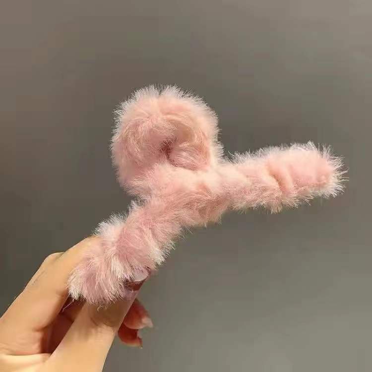 KẸP LÔNG NƠ QUẢ BÔNG PHONG CÁCH HÀN QUỐC
