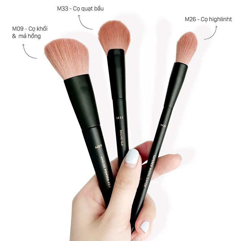 Cọ Phủ Phấn, Má Hồng Vacosi Powder Brush