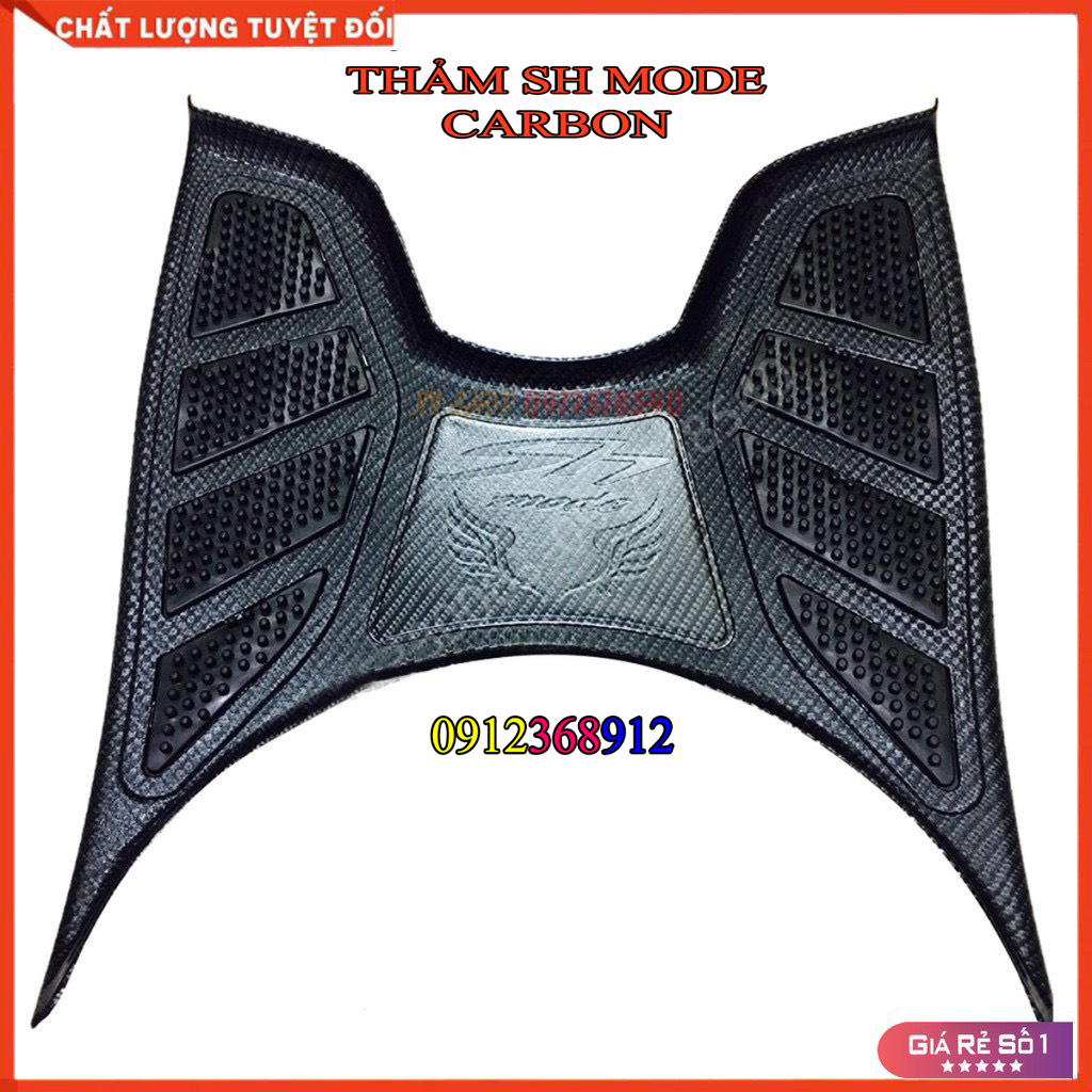THẢM ĐỂ CHÂN CARBON XE SH MODE 2015-2019 ( HÀNG ARTISTAR)