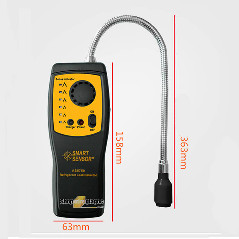 Máy phát hiện khí gas lạnh Smart Sensor AS5750