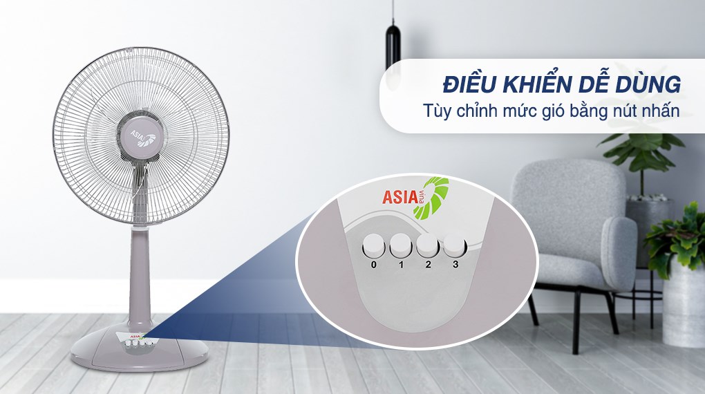 Quạt lửng Asia 3 cánh 55W (GIAO MÀU NGẪU NHIÊN)