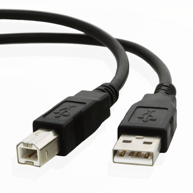 Dây máy in usb 1.5m chống nhiễu đen kết nối máy in với máy tính
